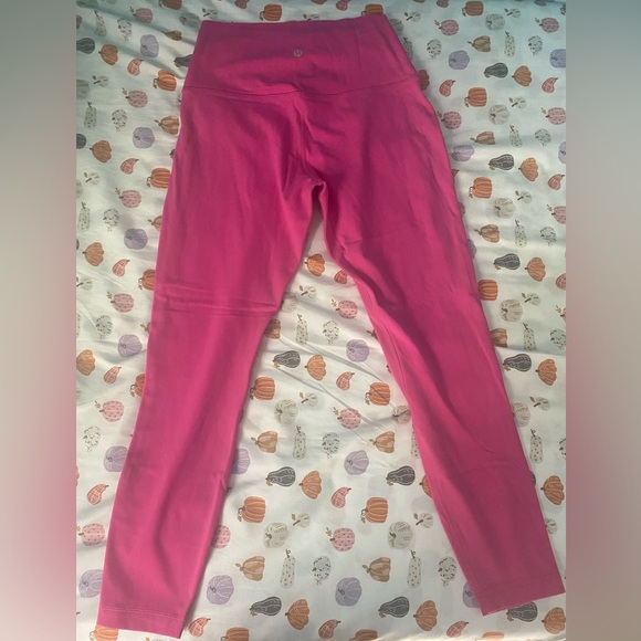 Sonic Pink lululemon align set! Size 6. 25” leggings. - Picture 6 of 7